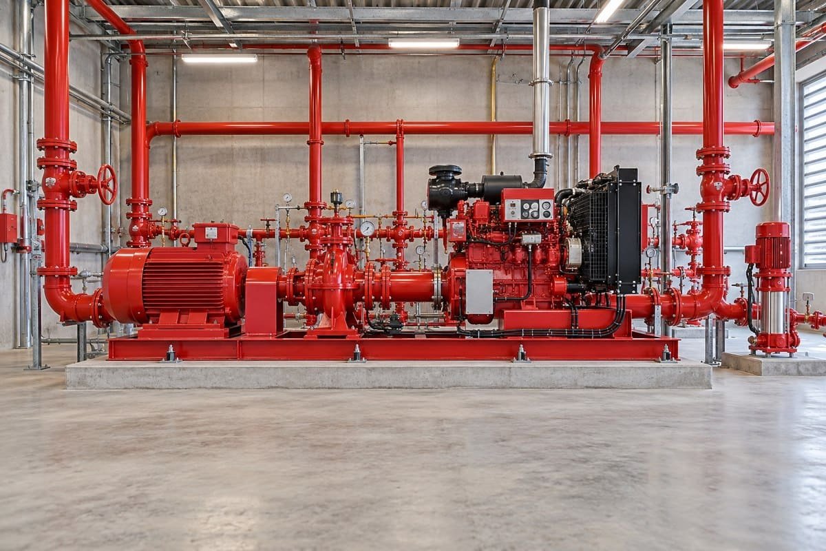 Fire-Fighting Pump Sets: Main, Jockey and Standby Pumps Explained