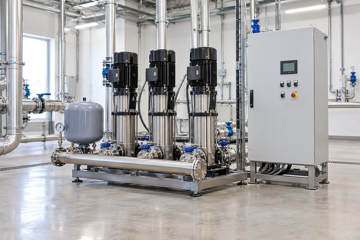 Variable-Frequency Pumps: How Constant-Pressure Systems Save Energy