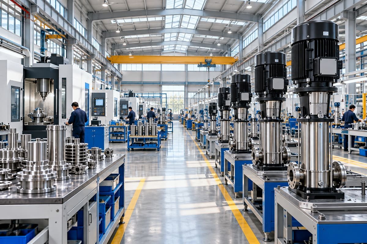CNP Pumps Pakistan factory