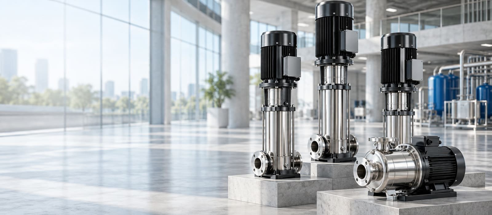 Industrial & Domestic Pumps, Booster Systems